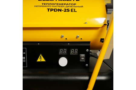 Пушка тепловая дизельная TPDN-25/25КВТ/350 м3 бак 36л Olimp Machinery