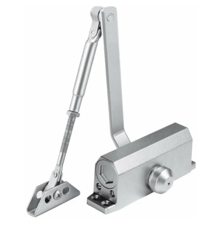 Доводчик дверной L-8225 до 130кг,белый DORF