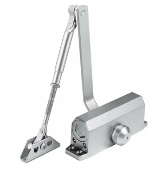 Доводчик дверной L-8225 до 130кг,коричневый DORF