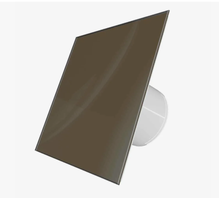 Панель декоративная для вентилятора D100/125 179х179 Lacobel Brown Light DICITI стекло AEON