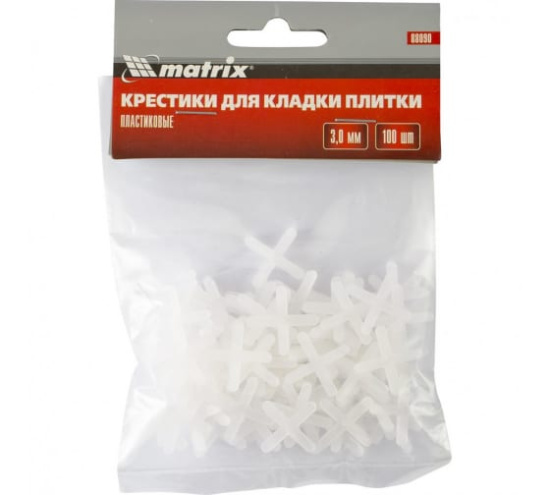 Крестики для кафеля 3.0мм 100шт. /Matrix 88090