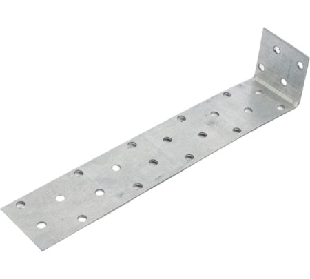 Крепежный уголок ассиметричный 2,0 мм, 40х200х40