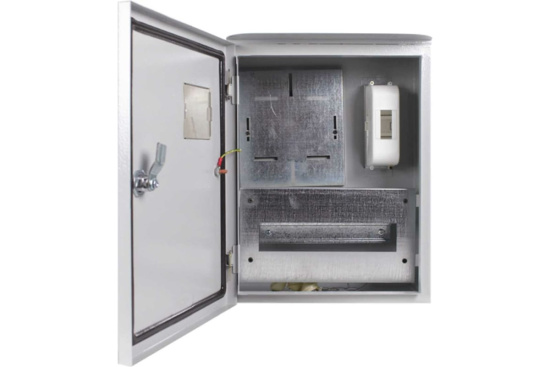 Корпус металлический ЩУ-1Н-10 козырек IP55 KRZMI79