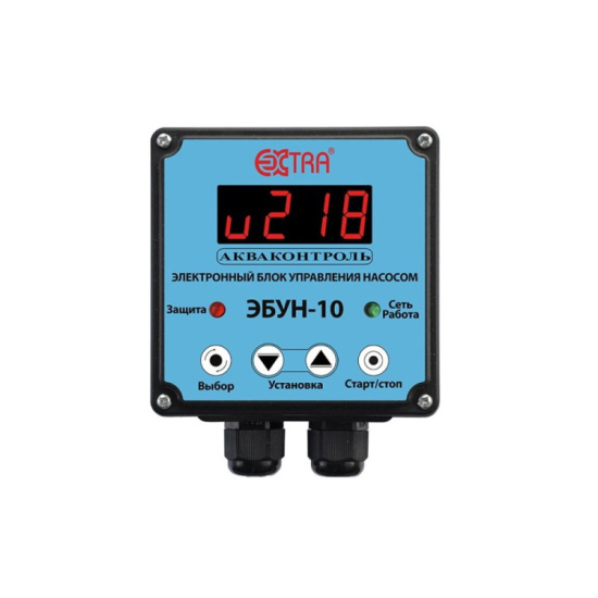 Блок управления насосом электронный EXTRA ЭБУН-10-2,5 Акваконтроль(2,5кВт,5%)