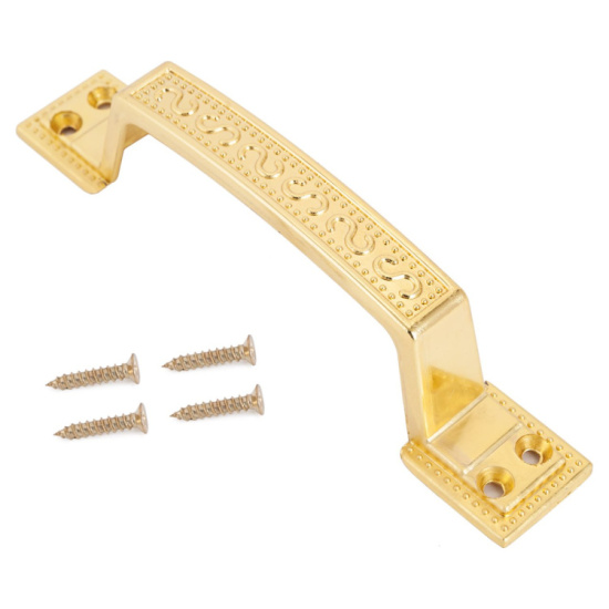 Ручка-скоба РС-100 GP Европакет золото/10217