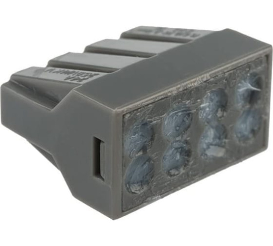 Клемма СМК 773-308 с пастой  8-ми проводная до 2,5мм2  REXANT 5шт. 06-0209-В5