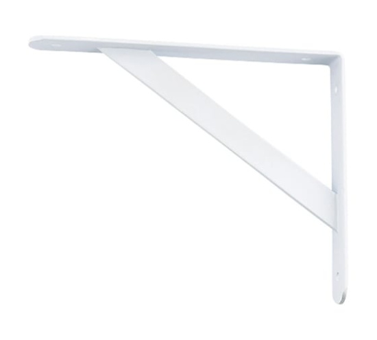 Кронштейн усиленный 300х200х30х4мм, белый//СИБРТЕХ (94046)