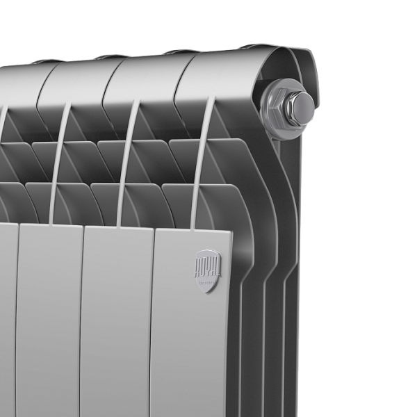 Радиатор Биметалл 500 Royal Thermo BiLiner Silver Satin 4 секц.