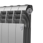 Радиатор Биметалл 500 Royal Thermo BiLiner Silver Satin 4 секц.