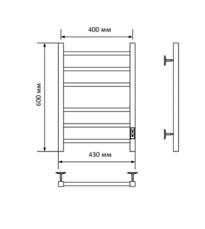 ПСШ Контур П6 электрический 400*600 U САНПРИЗ 11156