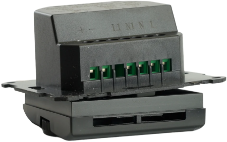 Терморегулятор для теплого пола механический 3500W Катрин черный GLS00-7117-05