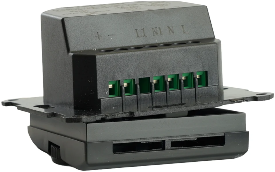 Терморегулятор для теплого пола механический 3500W Катрин черный GLS00-7117-05