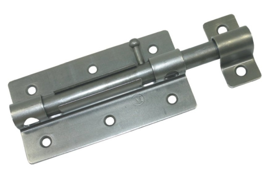 Задвижка дверная ЗД-09 пол.медь