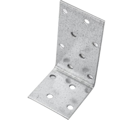 Крепежный уголок ассиметричный 2,0 мм, 40х80х40
