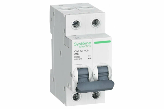 Автомат 2П 16А Schneider Electric EASY 9  34216