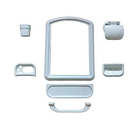 Зеркальный набор для ванной комнаты Милена в ассортименте