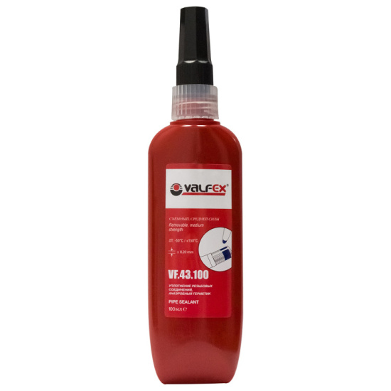 Клей-герметик анаэробный синий VALFEX 100мл