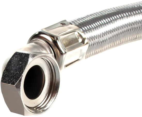 Шланг 800 FC 1" М 1" в металлооплетке INOX 9007