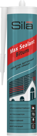 Герметик Sila PRO Max Sealant битумный для крыши 280мл