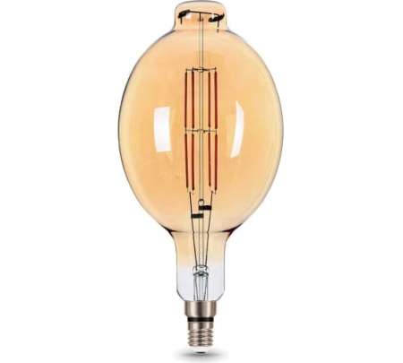 Лампа Gauss LED Vintage Filament BT180 Flexible E27 8W Amber 620lm 2400K 152802008