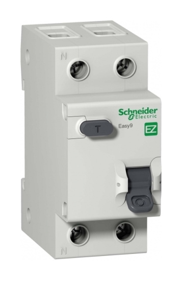 Автомат дифференциальный 2Р 16А 30мА Schneider EASY9 34616