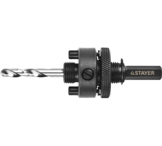 Державка STAYER Procut для биметал.коронок, шестигранный хвостовик,32-152мм (29548)