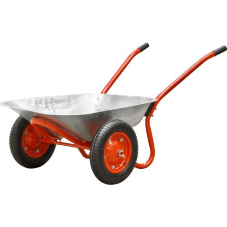 Тачка строит. 2 кол. 150л/380кг колесо 16х6,50-8-90мм D20 LASTING TOOLS