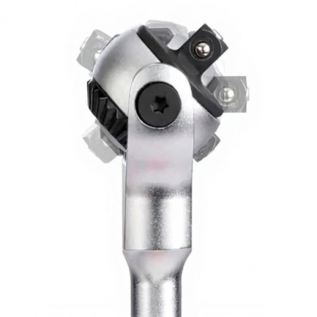 Трещотка с поворотной головой 1/4",72 зуба типа циклоп WORKPRO
