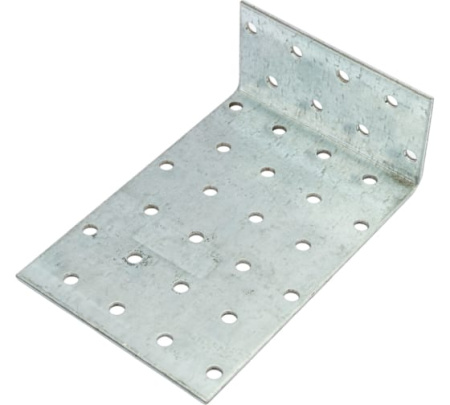 Крепежный уголок ассиметричный 2,0 мм, 40х120х80