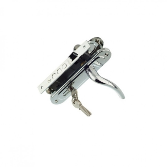 Замок врезной TRODOS 61/106 3RB СР (хром)