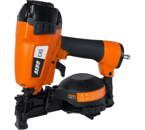 Пистолет пневматический гвоздезабивной AERO C45 4.8-8.0 бар 1,2л/мин FOXWELD 6521