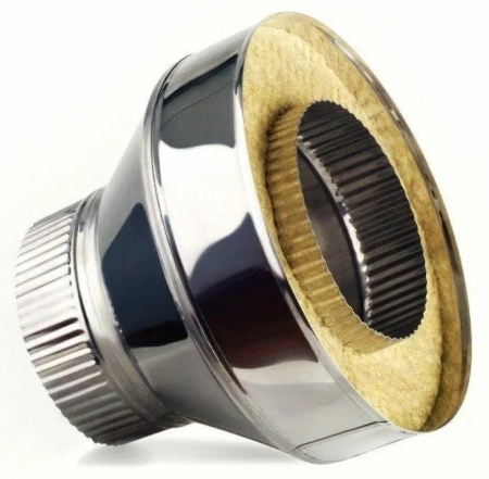 Старт для дымохода сэндвич DN200 0,8/439 Feflues 