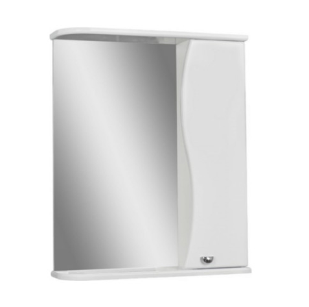 Шкаф зеркальный Домино Волна 55 правый 129373