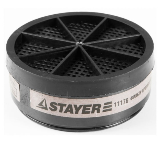 Полумаска фильтрующая противогазная, в комплекте с фильтрами А1//STAYER MASTER HF-6000 (11175)