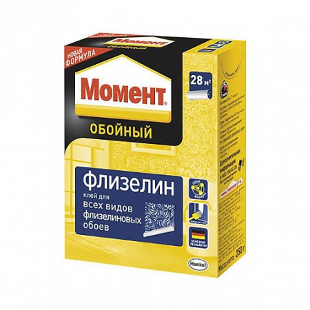 Клей обойный МОМЕНТ Флизелин, 470г.2798877