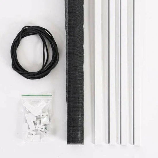Комплект экспресс-сборки для москитной сетки с профилем для окон 0,81х1,56м