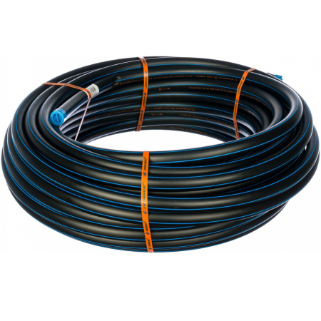 Труба ПЭ100 PN10 25*1,6 питьевая (БУХТА 50м) ХИТ Джилекс 9488