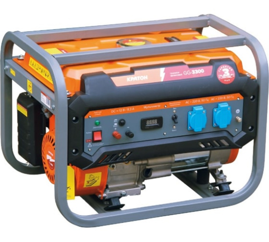 Генератор бензиновый Кратон GG-3300