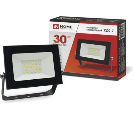 Прожектор светодиодный СДО-7-30 Вт 230В 6500К IP65 034621