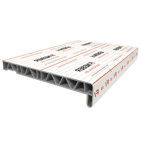 Подоконник ПВХ бел.FineBer 200 мм L-2,25 м