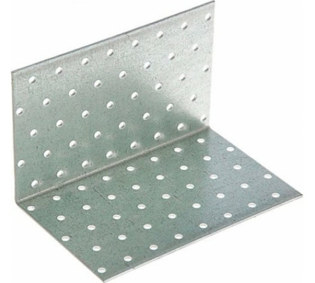 Крепежный уголок равносторонний 2,0 мм, 40х40х120