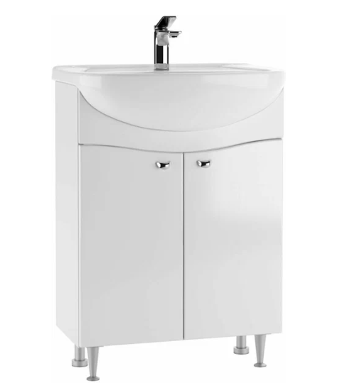 Тумба "Уют 60 Волна" Домино без ящика 135895