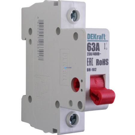 Выключатель нагрузки BH102-1P-063A 17003DEK
