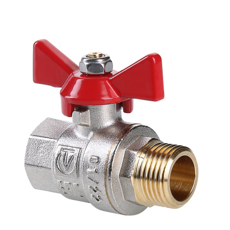Кран шаровый с ручкой бабочкой вн-вн. 1/2" VALTEC "Basе"
