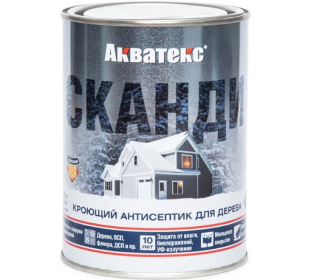 Антисептик д/дерева Акватекс СКАНДИ 0,75л Рогнеда северное море