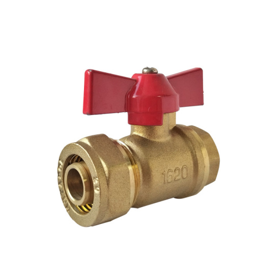 Кран шаровый под метапол 20х1/2 ВР