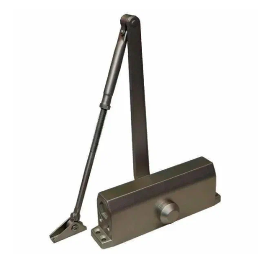 Доводчик дверной L-8223 до 80кг,серебро DORF SLIDE