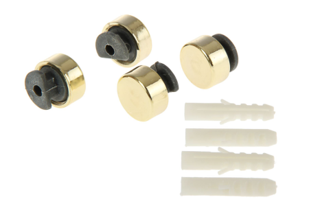 Комплект держателей для зеркала 101 (золото) (#2-1)