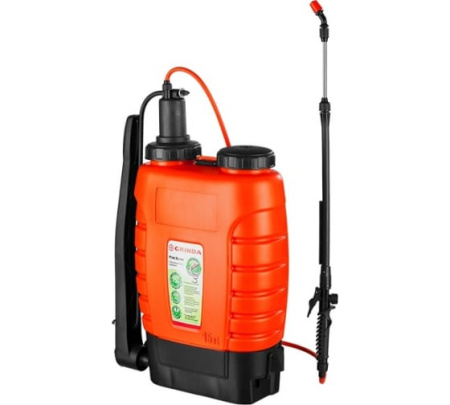 Опрыскиватель ранцевый 15л.с телескопическим алюм.удлинителем GRINDA 425216/97388