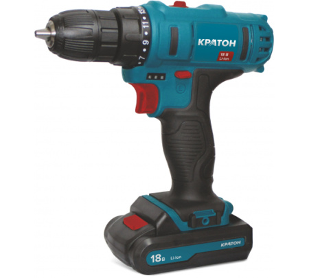 Дрель-Шуруповерт аккумуляторная Кратон CD-18 Li-2,0 31101057